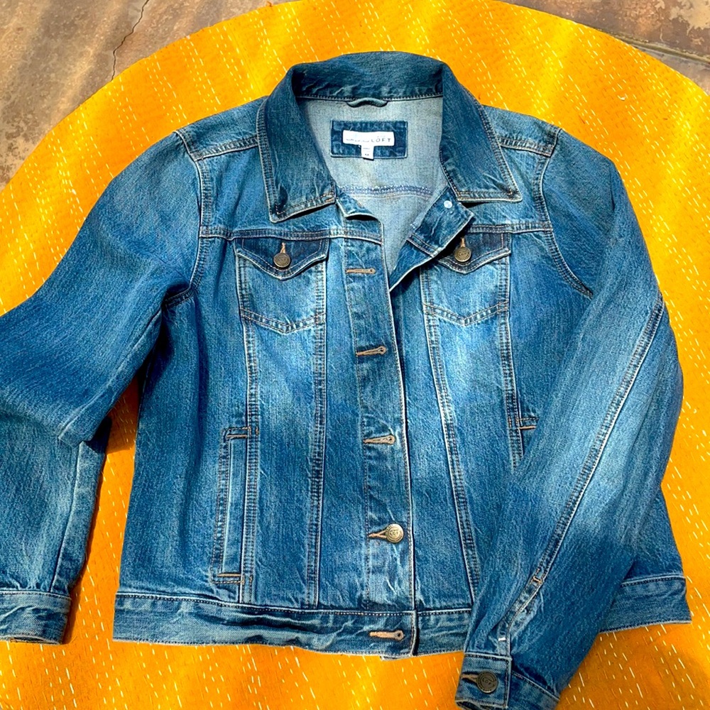 Loft Jean jacket medium